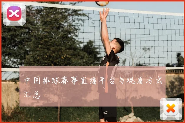 中国排球赛事直播平台与观看方式汇总